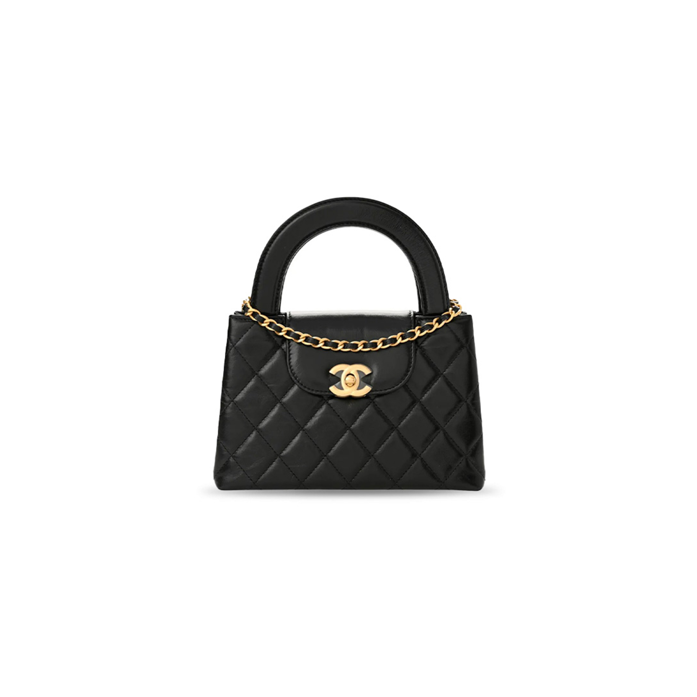 CHANEL MINI KELLY HANDLE BAG AS4416 (19*13*7cm)